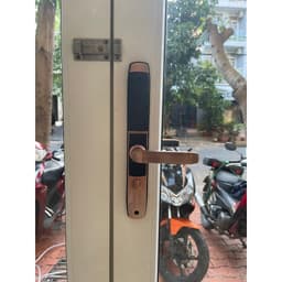 Khóa vân tay cửa nhôm Xingfa thông minh D1 dùng app TTLOCK - Phù hợp cửa nhôm XINGFA và cửa gỗ - BH 12 tháng 7