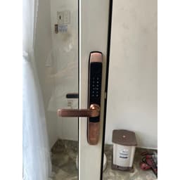 Khóa vân tay cửa nhôm Xingfa thông minh D1 dùng app TTLOCK - Phù hợp cửa nhôm XINGFA và cửa gỗ - BH 12 tháng 4