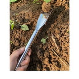 Xẻng làm vườn inox, xẻng thép trắng, dụng cụ làm vườn xới đất - NGƯỜI LÀM VƯỜN 7