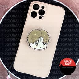 (mua 1 tặng 1) (FACE CHIBI) Giá đỡ và dây treo điện thoại in hình NGƯỜI TÌNH CỦA JINX manhwa BL anime chibi tiện lợi 5