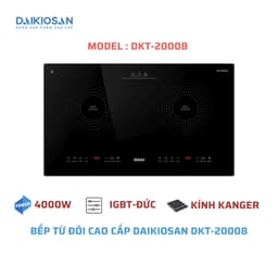 Bếp điện từ đôi Daikiosan DKT-200008 công suất 4000W Chính hãng 2
