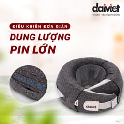 Máy massage cổ Daikiosan DVMG-00001 chính hãng [Hỏa tốc 30 phút HCM] 2