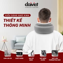 Máy massage cổ cao cấp Daikiosan DVMG-00002 chính hãng [ Hỏa tốc 30 phút] 7