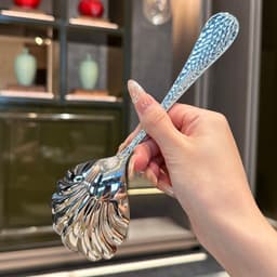 Muôi múc canh hình sò muỗng vá múc soup để bàn ăn inox 18/10 4