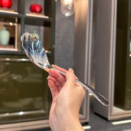 Muôi múc canh hình sò muỗng vá múc soup để bàn ăn inox 18/10 7