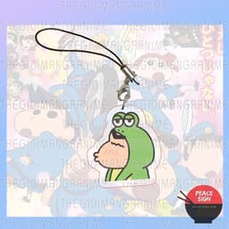 (mua 1 tặng 1) Dây treo điện thoại SHIN CẬU BÉ BÚT CHÌ ver GIẢ THÚ Crayon Shin-chan in hình anime móc mica quà tặng 5