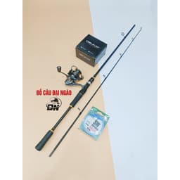 COMBO MÁY ĐỨNG Da deukio CẦN DAIWA NỘI ĐỊA DN CHUẨN TRUNG ( không có chữ daiwai ở góc ) tặng dây khoá leder 3
