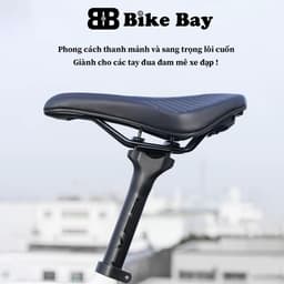 Yên xe đạp thể thao, yên xe đạp đua chấm bi sang trọng YCB 3
