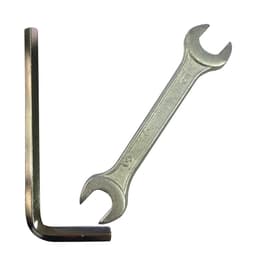 Cờ lê 2 đầu sửa chữa tiện lợi, cờ lê siết 13/15mm, 13/17mm bằng thép chống gỉ siêu xịn - CL2D 2