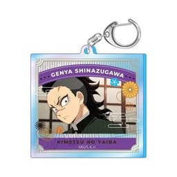 (mua 1 tặng 1) ( KHUNG PHIM ) Móc khóa mica KIMETSU NO YAIBA hình in 2 mặt 7