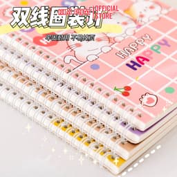 (Combo 03 Quyển) Sổ lò xo A5 kẻ ngang Capybara 4223 - 120 Trang - Hoạt hình dễ thương 6