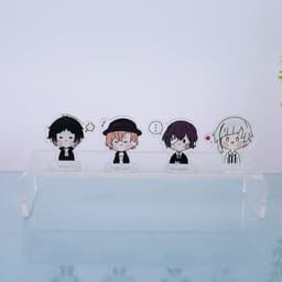 (mua 1 tặng 1) (3CM) Mô hình standee BUNGOU STRAY DOGS ver EMOTION Văn hào lưu lạc mica anime chibi 3