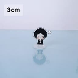 (mua 1 tặng 1) (3CM) Mô hình standee BUNGOU STRAY DOGS ver EMOTION Văn hào lưu lạc mica anime chibi 6
