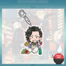(mua 1 tặng 1) Móc khóa TOKYO REVENGERS ver ĐỒ YẾM PET Kịch Trường Của Takemichi in hình anime chibi Mica dễ thương 5