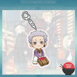 (mua 1 tặng 1) Móc khóa TOKYO REVENGERS ver ĐỒ YẾM PET Kịch Trường Của Takemichi in hình anime chibi Mica dễ thương 8