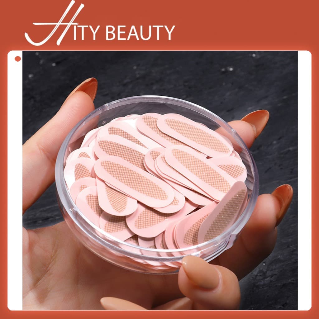[150 Miếng] Dán kích mí siêu dính có sẵn keo và nhíp gắp, dán mí lưới tự nhiên dành cho makeup - Hity Beauty