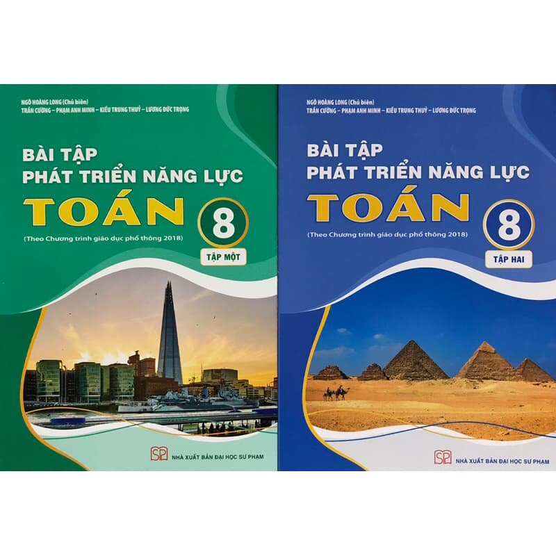Sách - Bài tập phát triển năng lực Toán 8(Tập 1 + Tập 2)Kết nối