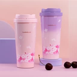 Ly giữ nhiệt LocknLock 550ml LHC3249 - Hàng chính hãng, mở nắp một chạm- JoyMall 4