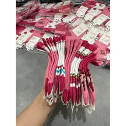 T26 SET 10 đôi tất gấu dâu, thấm hút mồ hôi. giữ ấm cho bé 1-12 tuổi 5