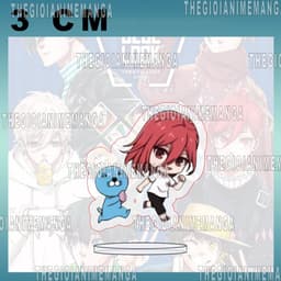 (mua 1 tặng 1) (3CM) Mô hình Standee BLUE LOCK ver HẢI CẨU mini chibi mica acrylic tượng game anime trang trí xinh xắn 4