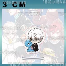(mua 1 tặng 1) (3CM) Mô hình Standee BLUE LOCK ver HẢI CẨU mini chibi mica acrylic tượng game anime trang trí xinh xắn 9