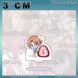 (mua 1 tặng 1) (3CM) Mô hình Standee AKATSUKI NO YONA Công chúa bình minh chibi mica tượng anime trang trí 4