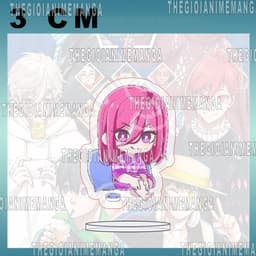 (mua 1 tặng 1) (3CM) Mô hình Standee BLUE LOCK ver ĐỒ NGỦ mini chibi mica acrylic tượng anime trang trí xinh xắn 6