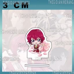 (mua 1 tặng 1) (3CM) Mô hình Standee AKATSUKI NO YONA Công chúa bình minh chibi mica tượng anime trang trí 3