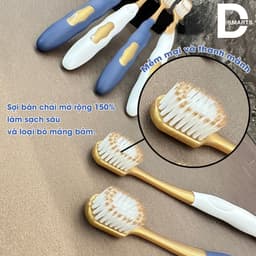 Set 6 Bàn Chải Đánh Răng Lông Mềm Mịn, Cán Cầm Chắc Tay Dùng Cho Gia Đình994 1