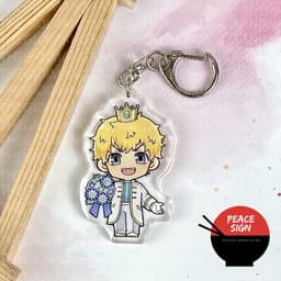 (mua 1 tặng 1) Móc khóa mica TOKYO REVENGERS ver HOÀNG TỬ hình in 2 mặt 5
