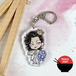 (mua 1 tặng 1) Móc khóa mica TOKYO REVENGERS ver HOÀNG TỬ hình in 2 mặt 7