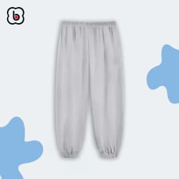 Quần dài bé trai BabyloveGO 2026 vải thun cotton cho bé dáng jogger thể thao năng động QTD01 8