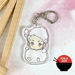 (mua 1 tặng 1) Móc khóa in hình TOKYO REVENGERS - KỊCH TRƯỜNG CỦA TAKEMICHI ver XÀ PHÒNG TẮM anime chibi mica dễ thương 6