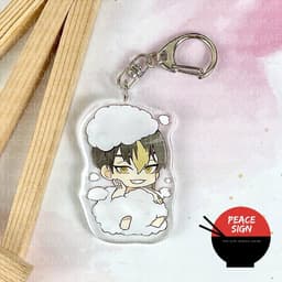 (mua 1 tặng 1) Móc khóa in hình TOKYO REVENGERS - KỊCH TRƯỜNG CỦA TAKEMICHI ver XÀ PHÒNG TẮM anime chibi mica dễ thương 8