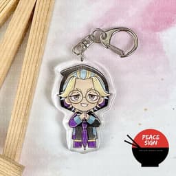 (mua 1 tặng 1) Móc khóa in hình TOKYO REVENGERS - KỊCH TRƯỜNG CỦA TAKEMICHI ver ĐI MƯA anime chibi mica dễ thương 3
