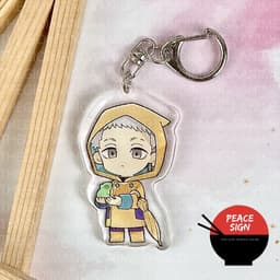 (mua 1 tặng 1) Móc khóa in hình TOKYO REVENGERS - KỊCH TRƯỜNG CỦA TAKEMICHI ver ĐI MƯA anime chibi mica dễ thương 6