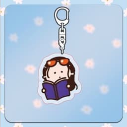 (mua 1 tặng 1) ( STICKERS ) Móc khóa in hình ONE PIECE Đảo Hải Tặc quà tặng chibi mica anime arcylic manga dễ thương 5