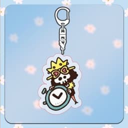 (mua 1 tặng 1) ( STICKERS ) Móc khóa in hình ONE PIECE Đảo Hải Tặc quà tặng chibi mica anime arcylic manga dễ thương 6
