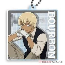 (mua 1 tặng 1) Móc khóa THÁM TỬ LỪNG DANH CONAN ver Kẻ Caro Detective Cona keyring mica anime chibi dễ thương  3