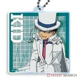 (mua 1 tặng 1) Móc khóa THÁM TỬ LỪNG DANH CONAN ver Kẻ Caro Detective Cona keyring mica anime chibi dễ thương  4