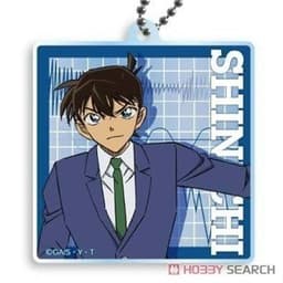 (mua 1 tặng 1) Móc khóa THÁM TỬ LỪNG DANH CONAN ver Kẻ Caro Detective Cona keyring mica anime chibi dễ thương  5