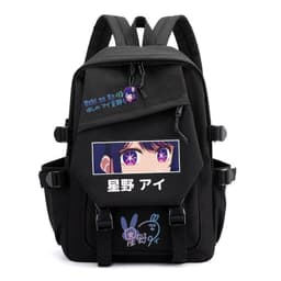 Balo vải khóa chéo In Hình OSHI NO KO Đứa con của thần tượng chibi anime cặp sách đi học tiện lợi 2