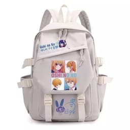 Balo vải khóa chéo In Hình OSHI NO KO Đứa con của thần tượng chibi anime cặp sách đi học tiện lợi 6