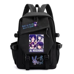 Balo vải khóa chéo In Hình OSHI NO KO Đứa con của thần tượng chibi anime cặp sách đi học tiện lợi 4