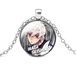 Vòng cổ in hình BLUE LOCK ver NỀN Hoạt Hình Anime manga phụ kiện thời trang unisex 3