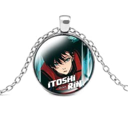 Vòng cổ in hình BLUE LOCK ver NỀN Hoạt Hình Anime manga phụ kiện thời trang unisex 4