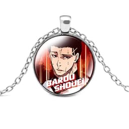 Vòng cổ in hình BLUE LOCK ver NỀN Hoạt Hình Anime manga phụ kiện thời trang unisex 5