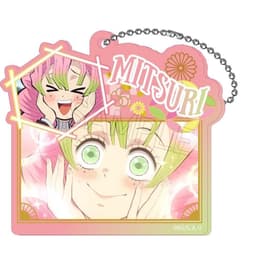 (Mua 1 tặng 1) Móc khóa mica KIMETSU NO YAIBA ver BIỂU CẢM hình in 2 mặt 5