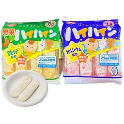[CHÍNH HÃNG] Bánh gạo Haihain/Kazoku Nhật cho bé từ 7m (date 2026) 2