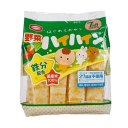 [CHÍNH HÃNG] Bánh gạo Haihain/Kazoku Nhật cho bé từ 7m (date 2026) 4